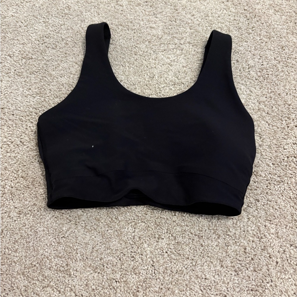 All in Motion Midnight Black Sports Top